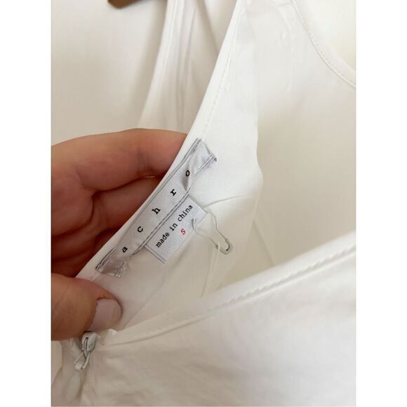 Achro white sleeveless flare dress size small - Picture 6 of 11